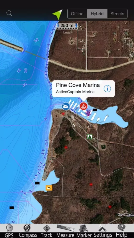 Connecticut Lakes GPS Charts Ekran Görüntüleri