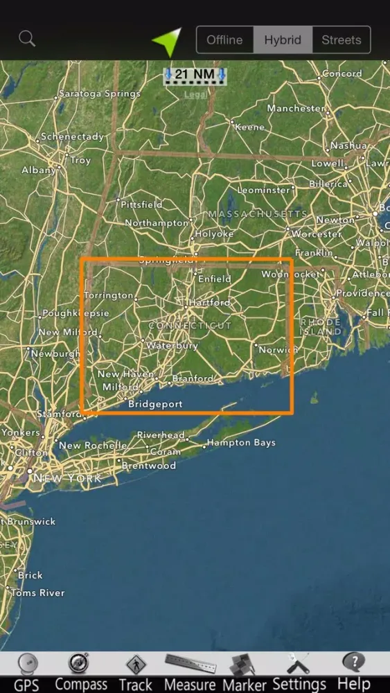Connecticut Lakes GPS Charts Ekran Görüntüleri