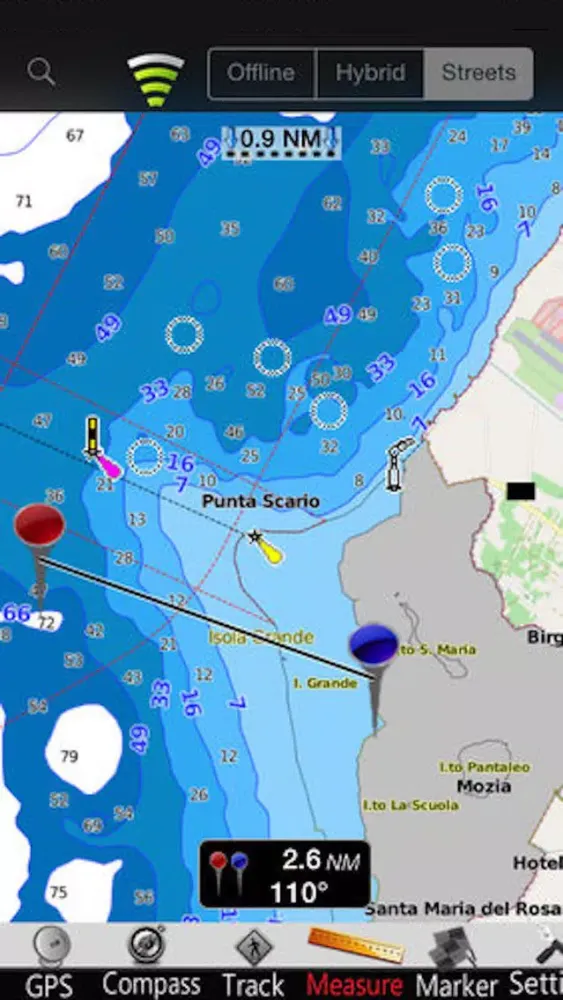Egadi Is. GPS Nautical Charts স্ক্রিনশট