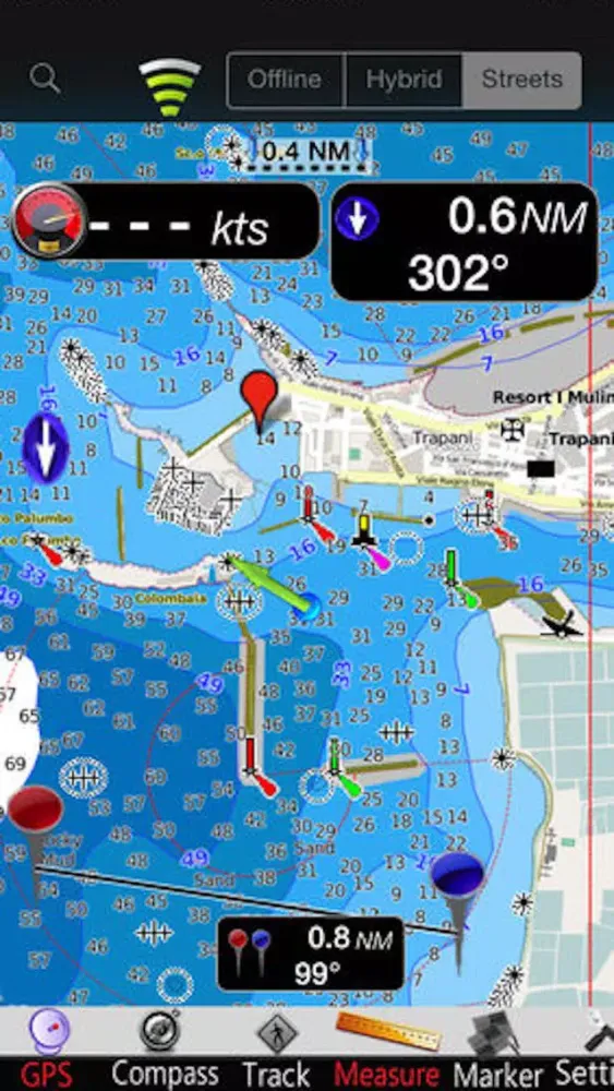 Egadi Is. GPS Nautical Charts স্ক্রিনশট