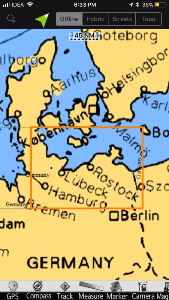 Germany E GPS Nautical Charts স্ক্রিনশট