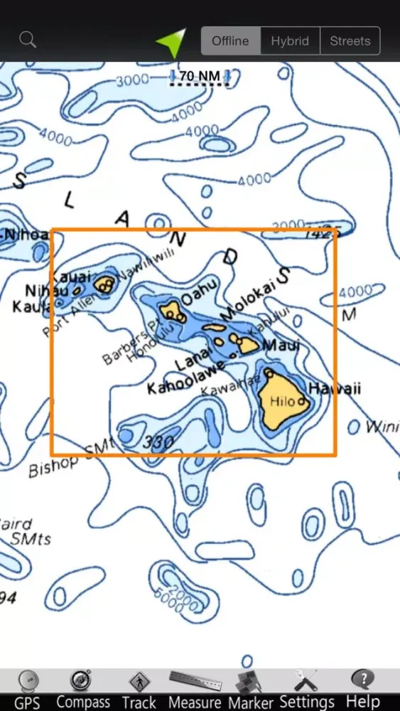 Hawaii GPS Nautical Charts应用截图