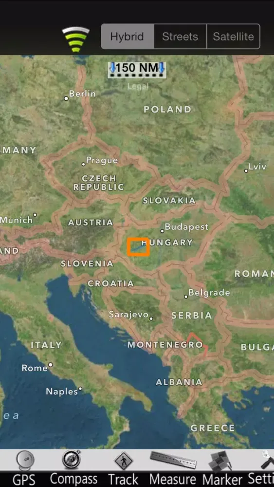 Capturas de pantalla de Lake Balaton Nautical Charts