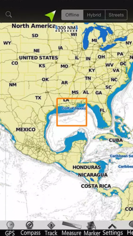 تصاویر Louisiana GPS Nautical Charts