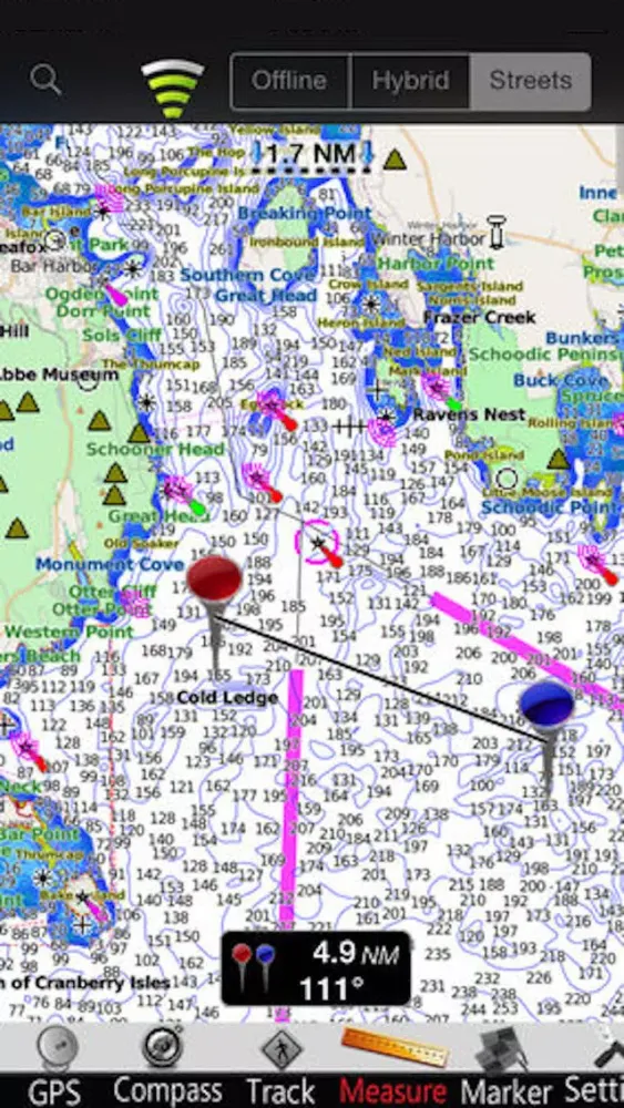 Maine GPS Nautical Charts স্ক্রিনশট