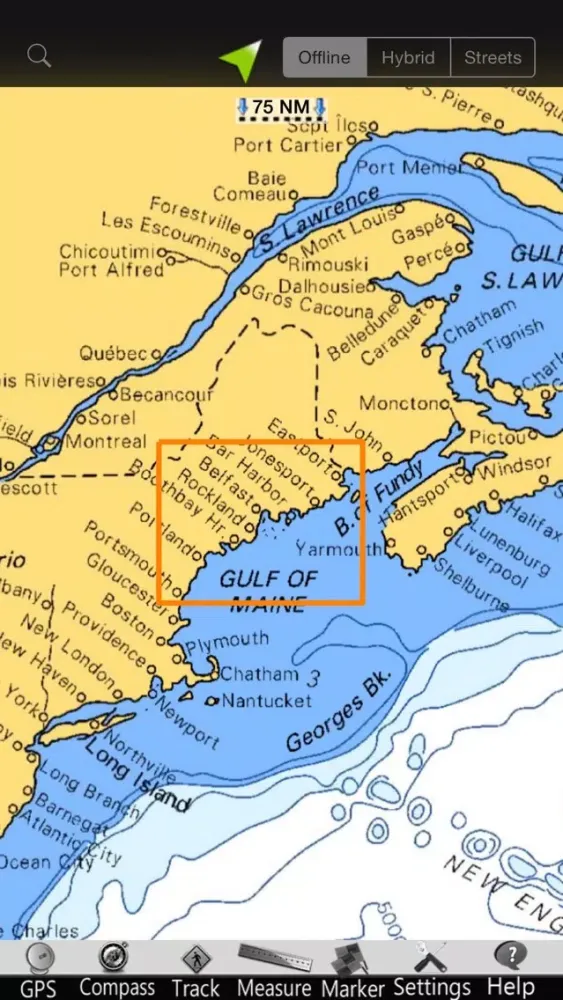 Maine GPS Nautical Charts স্ক্রিনশট