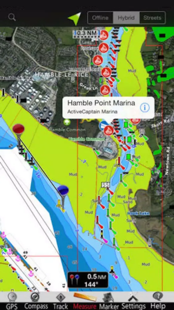 Melilla GPS Nautical Charts应用截图