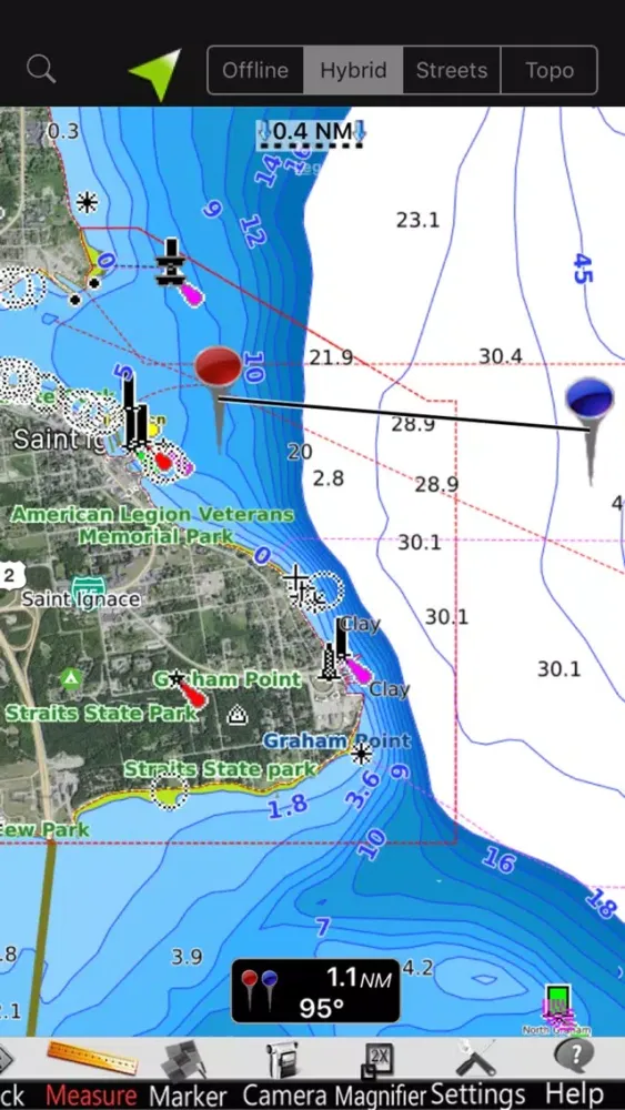 Michigan GPS Nautical Charts スクリーンショット