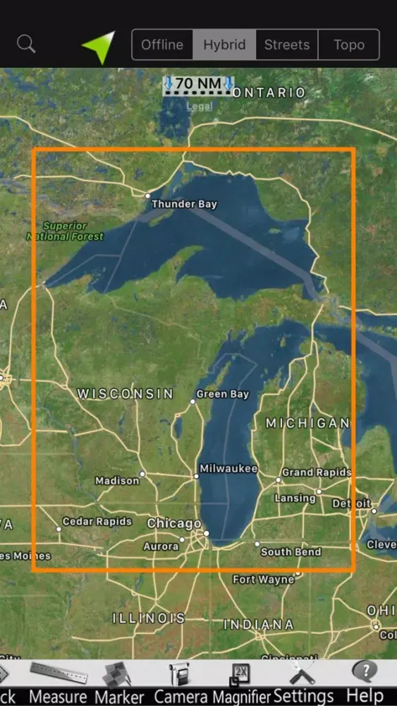 Michigan GPS Nautical Charts スクリーンショット
