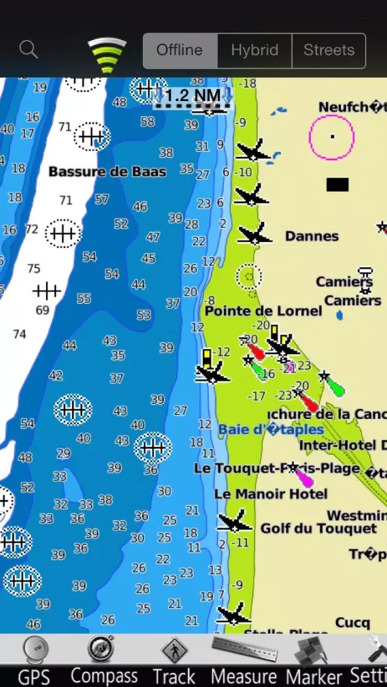 تصاویر Nord Pas de Calais GPS Charts