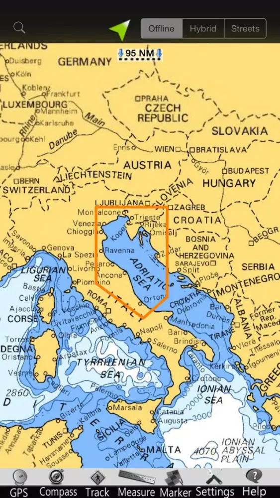 Adriatic North Nautical Charts應用截圖