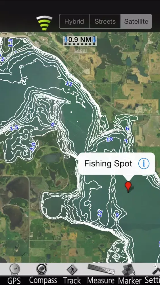 تصاویر North Dakota Lakes GPS Charts