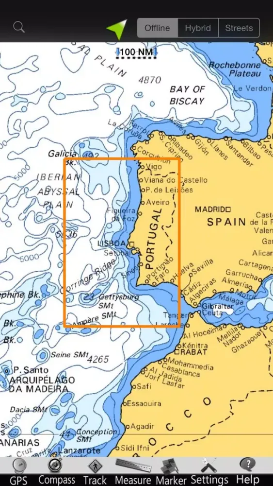 Скриншоты Portugal GPS Nautical Charts