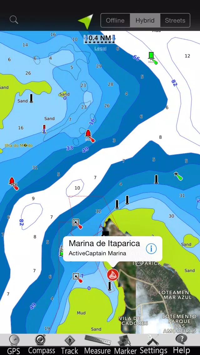 São Sebastião & Salvador Chart应用截图