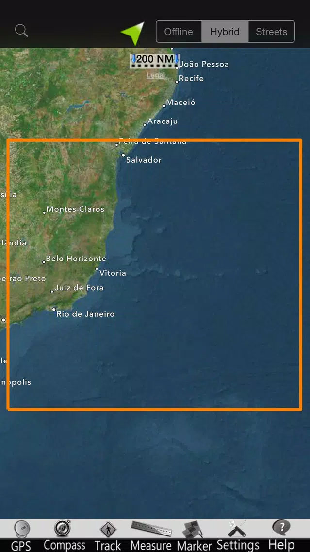 São Sebastião & Salvador Chart应用截图