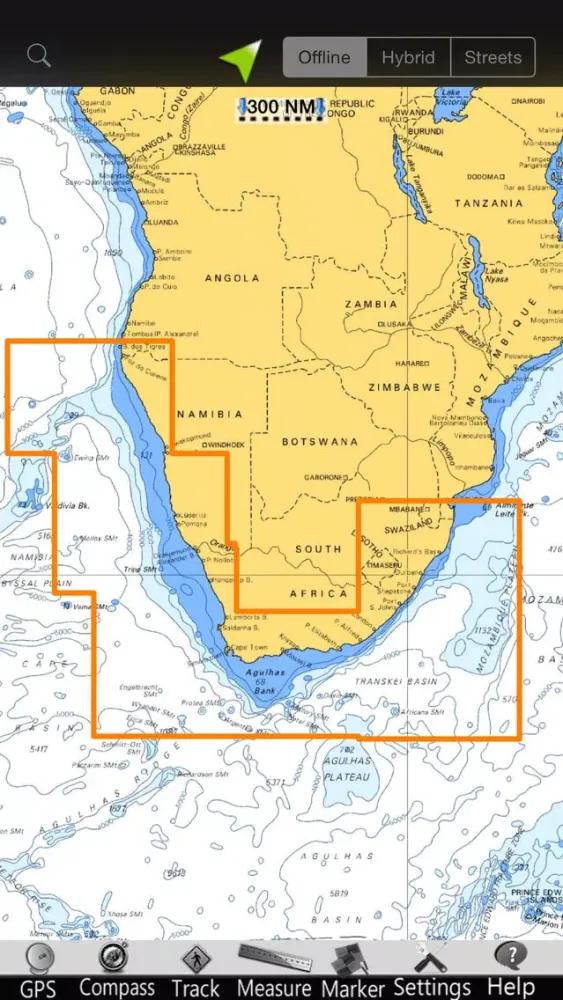 South Africa Nautical Charts应用截图