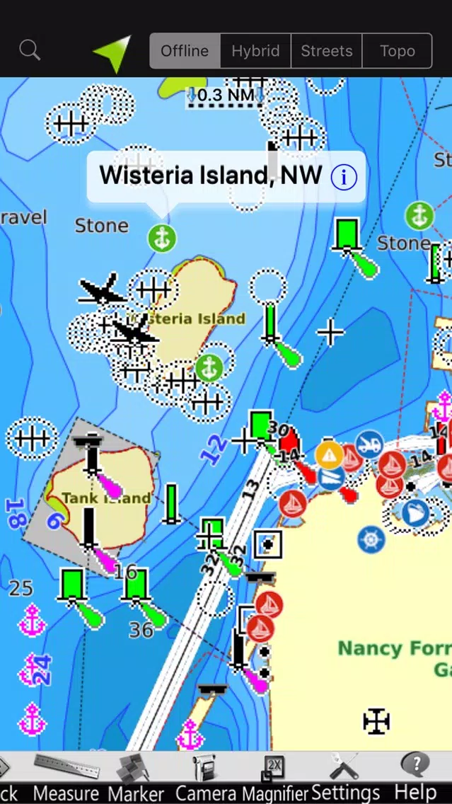 Capturas de pantalla de Spain Mediterranean GPS Chart
