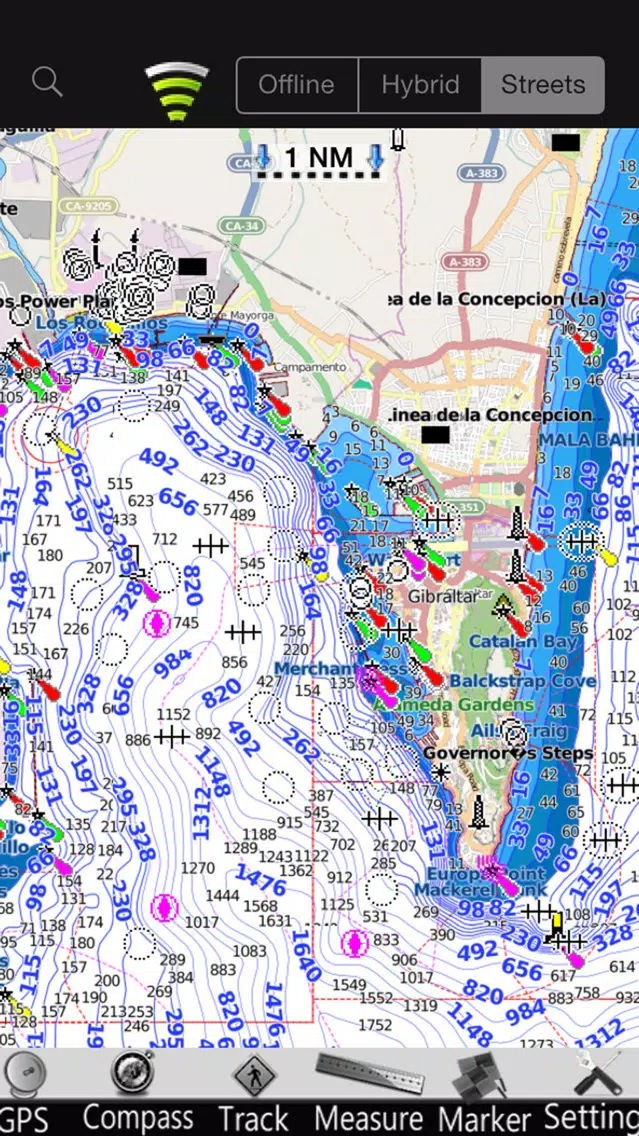 Capturas de pantalla de Spain Mediterranean GPS Chart