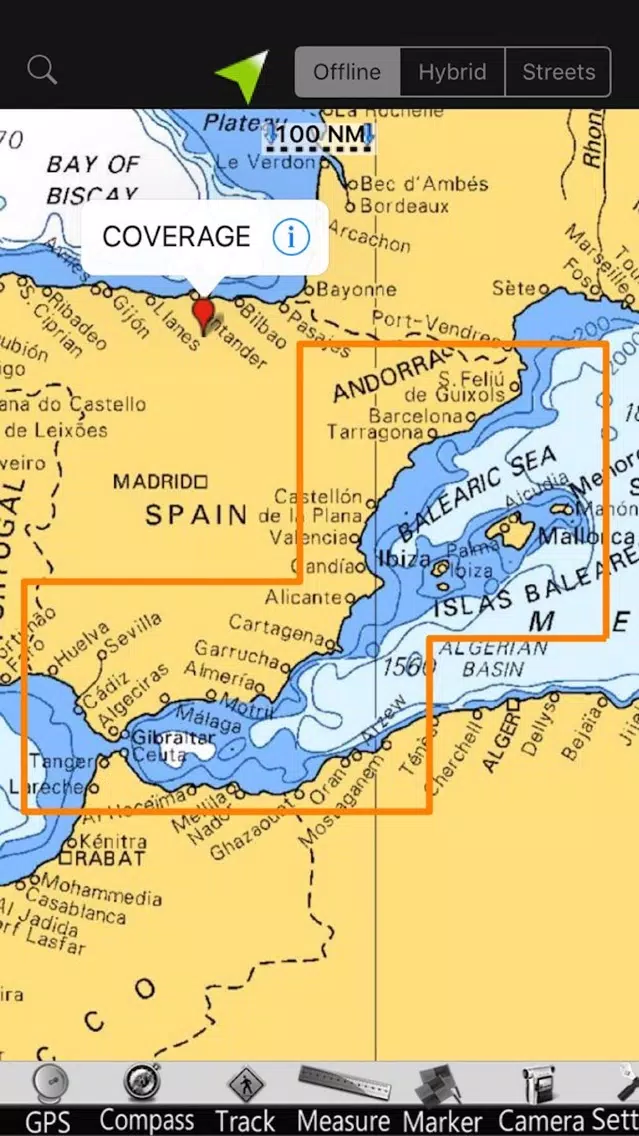 Capturas de pantalla de Spain Mediterranean GPS Chart