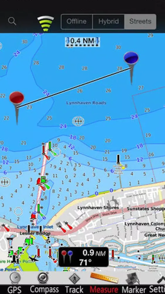 Virginia GPS Nautical Charts應用截圖