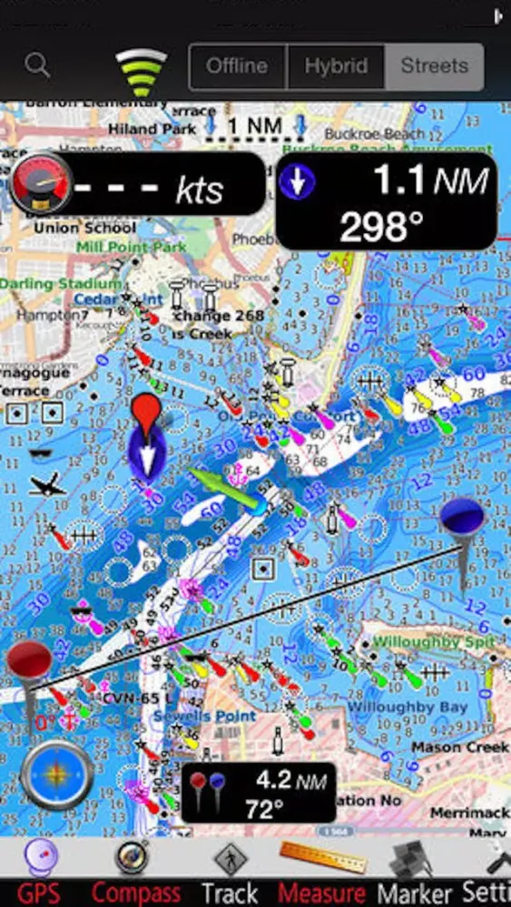 Virginia GPS Nautical Charts應用截圖