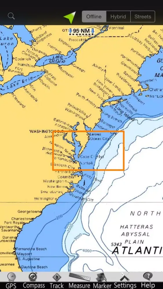 Virginia GPS Nautical Charts應用截圖