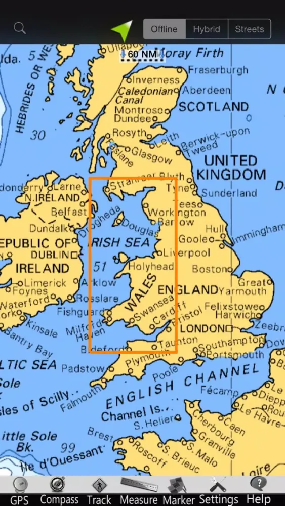 West England Nautical Charts应用截图