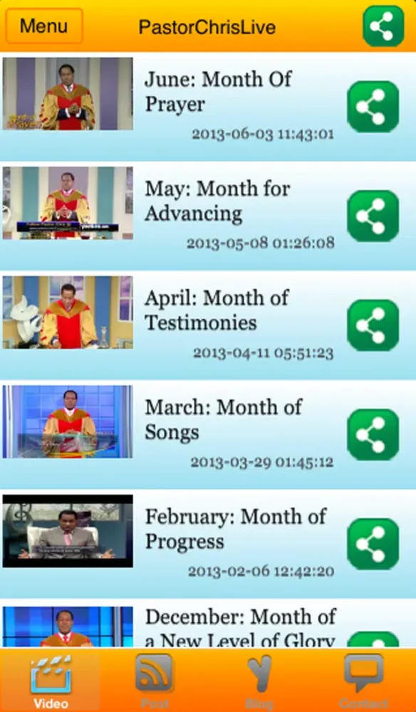 PastorChrisLive Screenshots