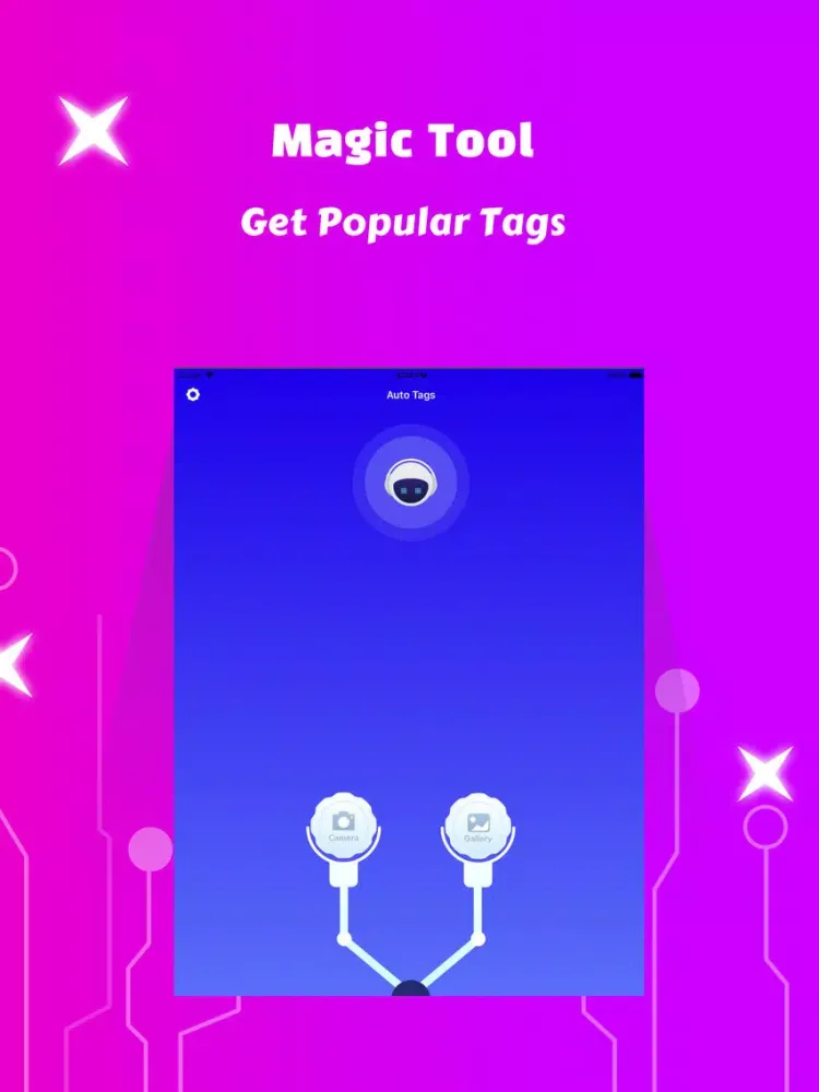 ภาพหน้าจอของ Likes Auto Tags for Followers iPad 