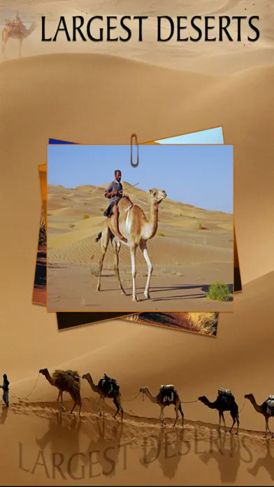 ภาพหน้าจอของ Largest Deserts