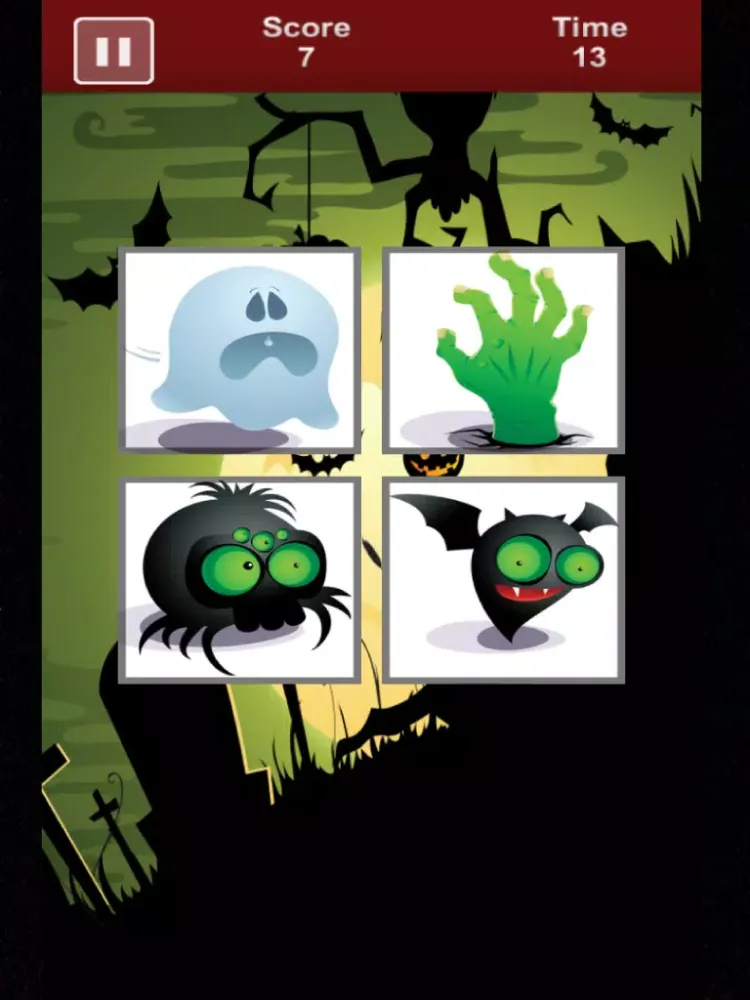 Screenshot di Halloween Panic Monster Speed Tap iPad 