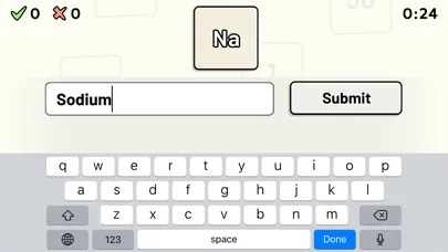 Periodic Table Quiz سکرین شاٹس