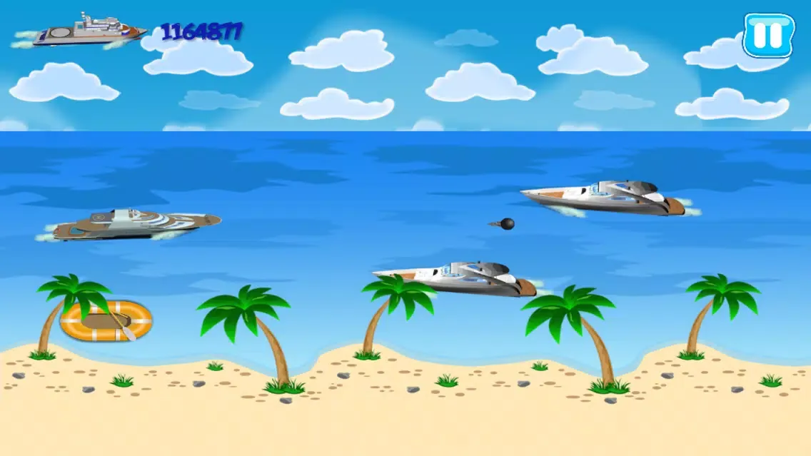 Rc Speed-Boat Extreme Battle Island Frenzy Game 스크린샷