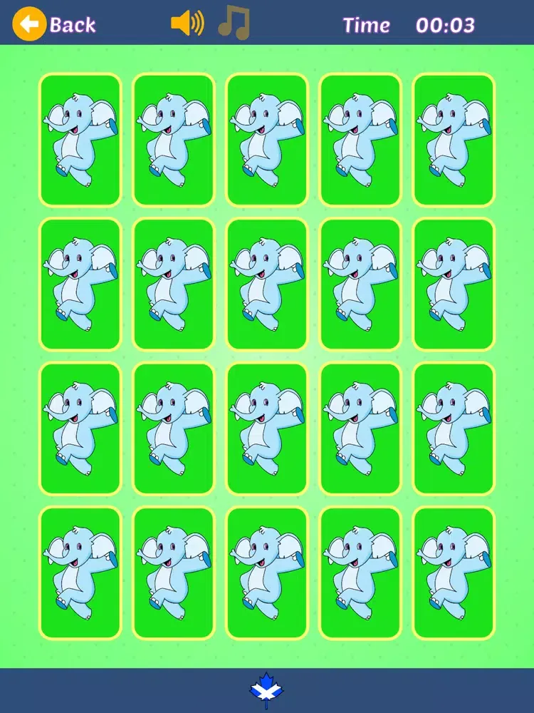 Capturas de tela do FunTime Brain Games iPad 