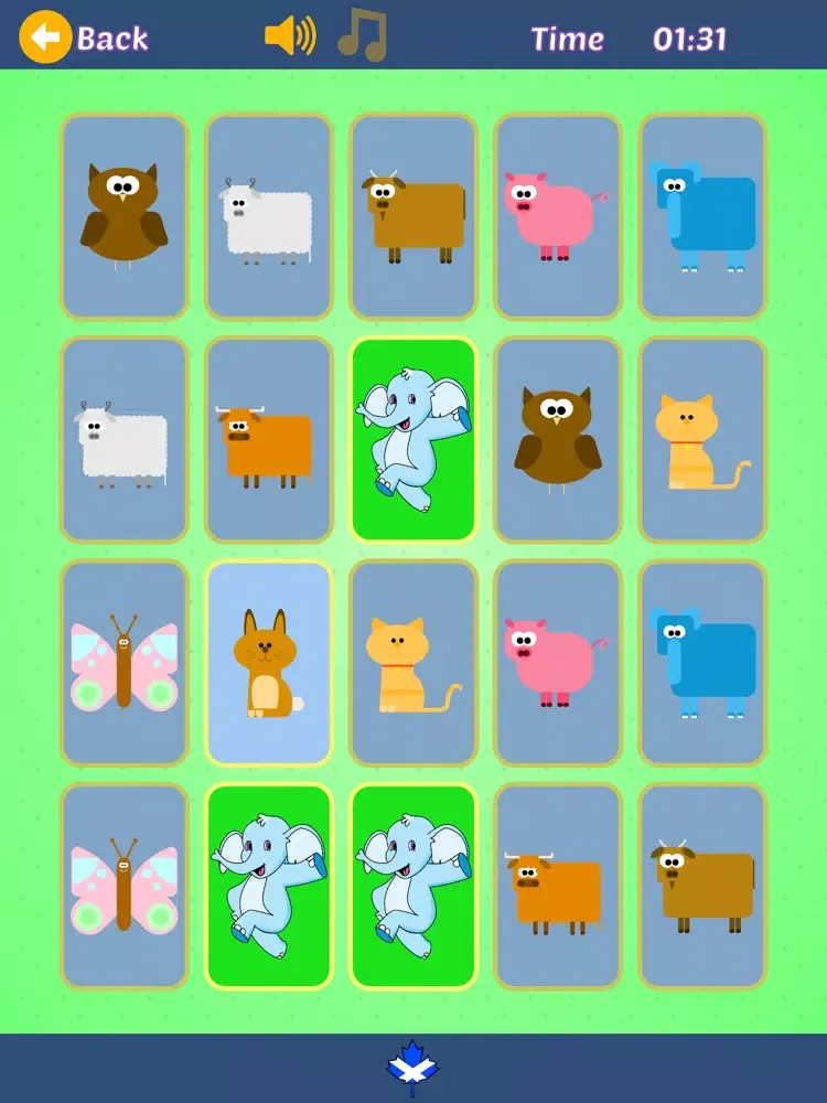 Capturas de tela do FunTime Brain Games iPad 