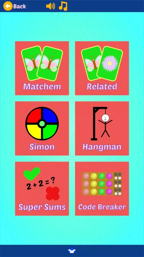 Capturas de tela do FunTime Brain Games