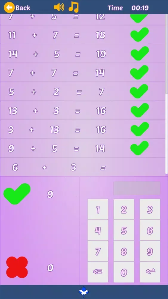 Capturas de tela do FunTime Brain Games