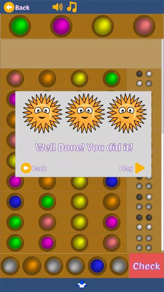 Capturas de tela do FunTime Brain Games