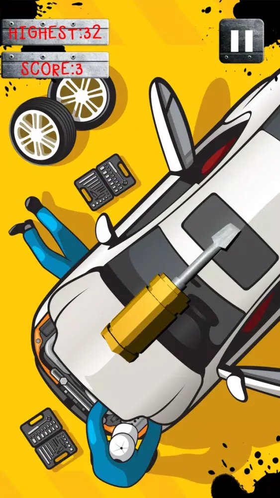 Car Garage Tool Build Motor Repair Juggle Simulator Game স্ক্রিনশট