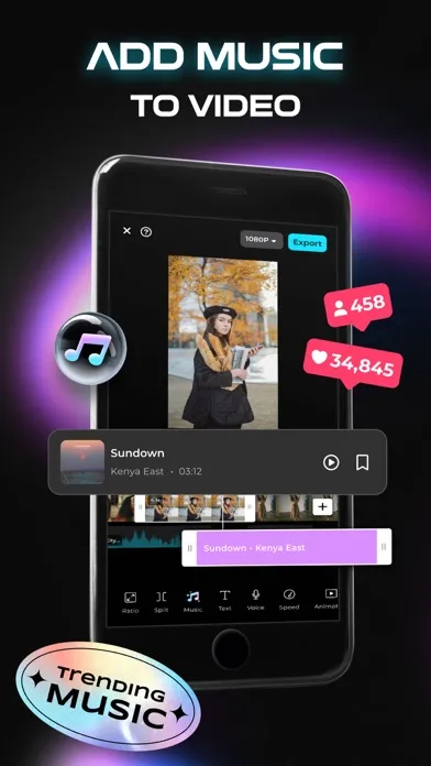 تصاویر Add Music to Video - Muvi