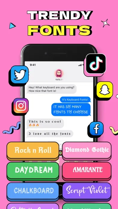 Keyboard Fonts স্ক্রিনশট
