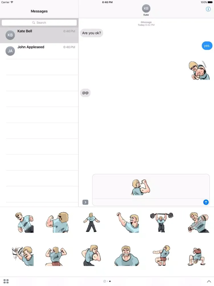 Fitness Man Color iPad  Screenshots