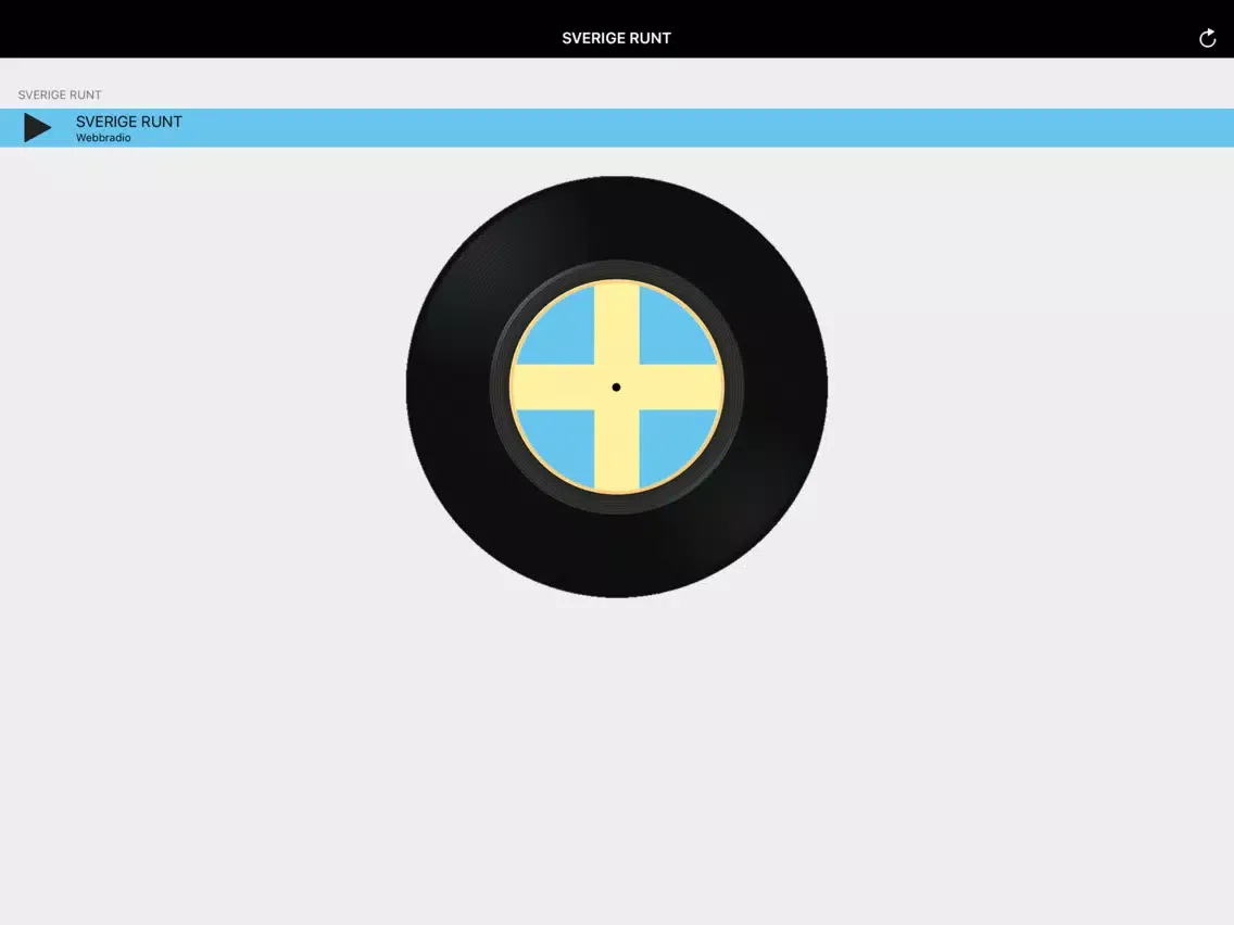 SverigeRuntRadio iPad 应用截图