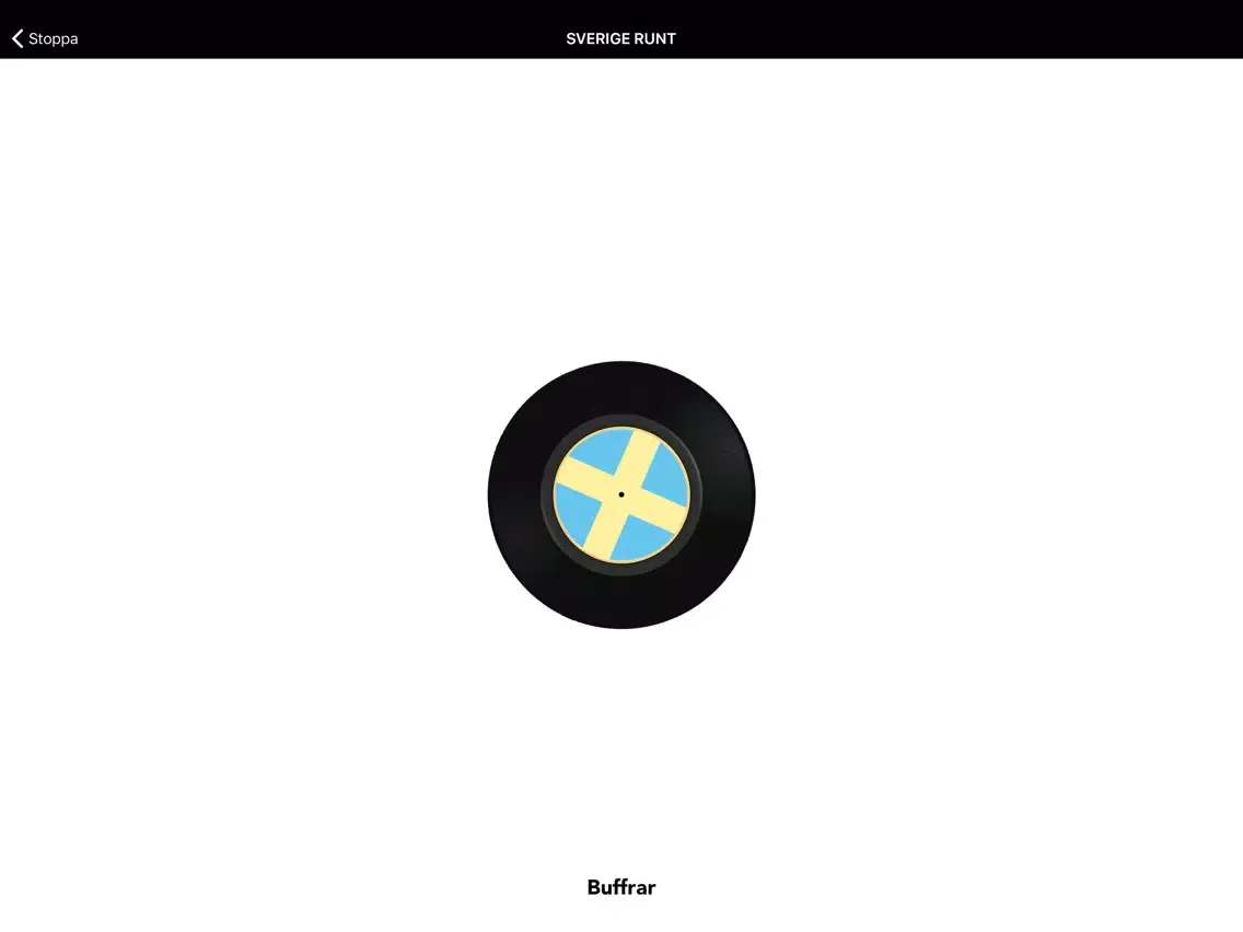 SverigeRuntRadio iPad 应用截图