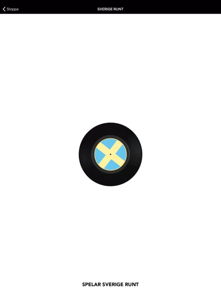 SverigeRuntRadio iPad 应用截图