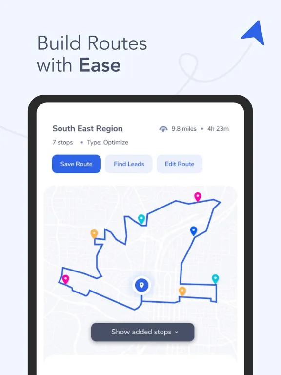 Tangkapan skrin Map My Customers Route Planner iPad 