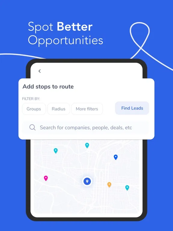 Tangkapan skrin Map My Customers Route Planner iPad 