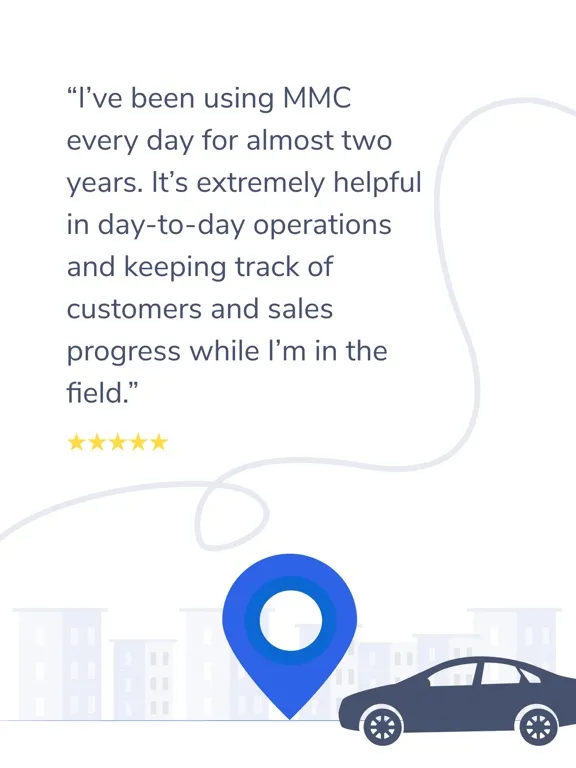 Tangkapan skrin Map My Customers Route Planner iPad 