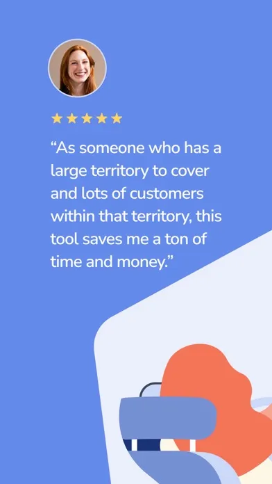 Tangkapan skrin Map My Customers Route Planner