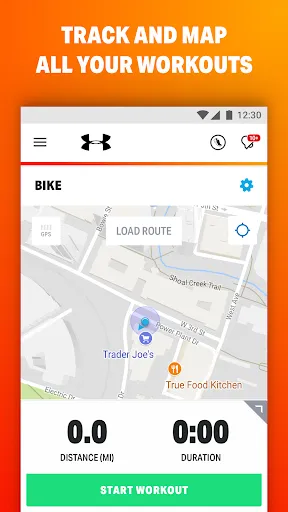 ภาพหน้าจอของ Map My Ride GPS Cycling Riding